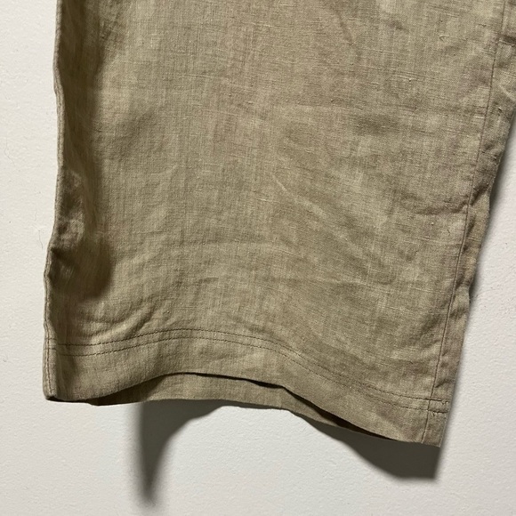Tommy Bahama Leigh Fit Linen Pants Beige Women’s Size 12 – Relaxed Resort Style - Picture 10 of 10